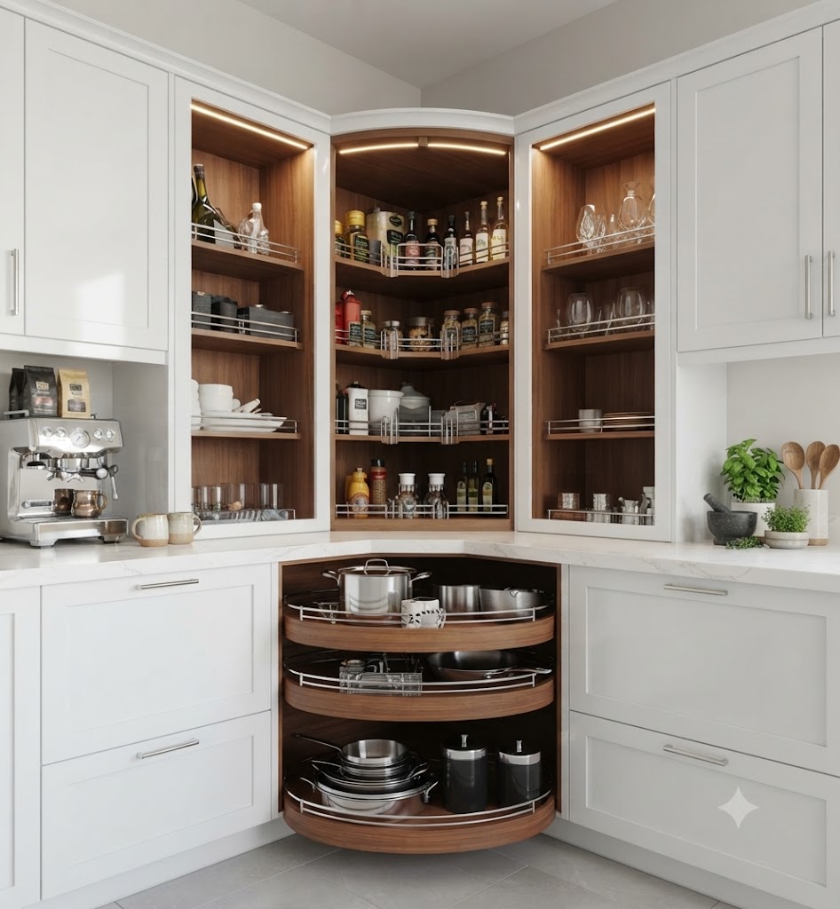 Corner Wall Cabinet