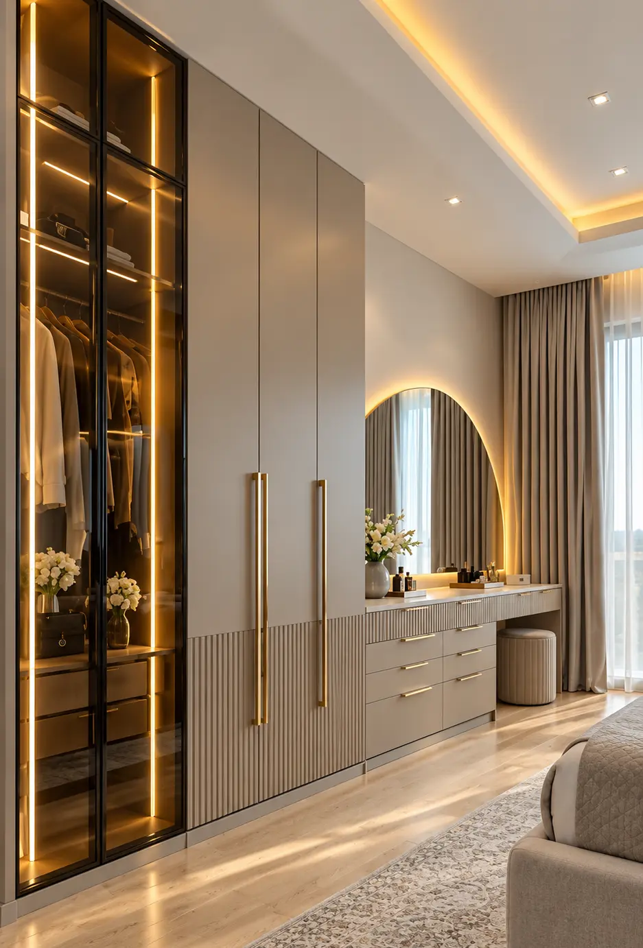 Luxury Master Wardrobe