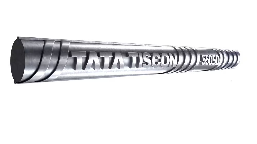 Structure – High strength 550SD TATA Tiscon TMT Bars with ACC Cement