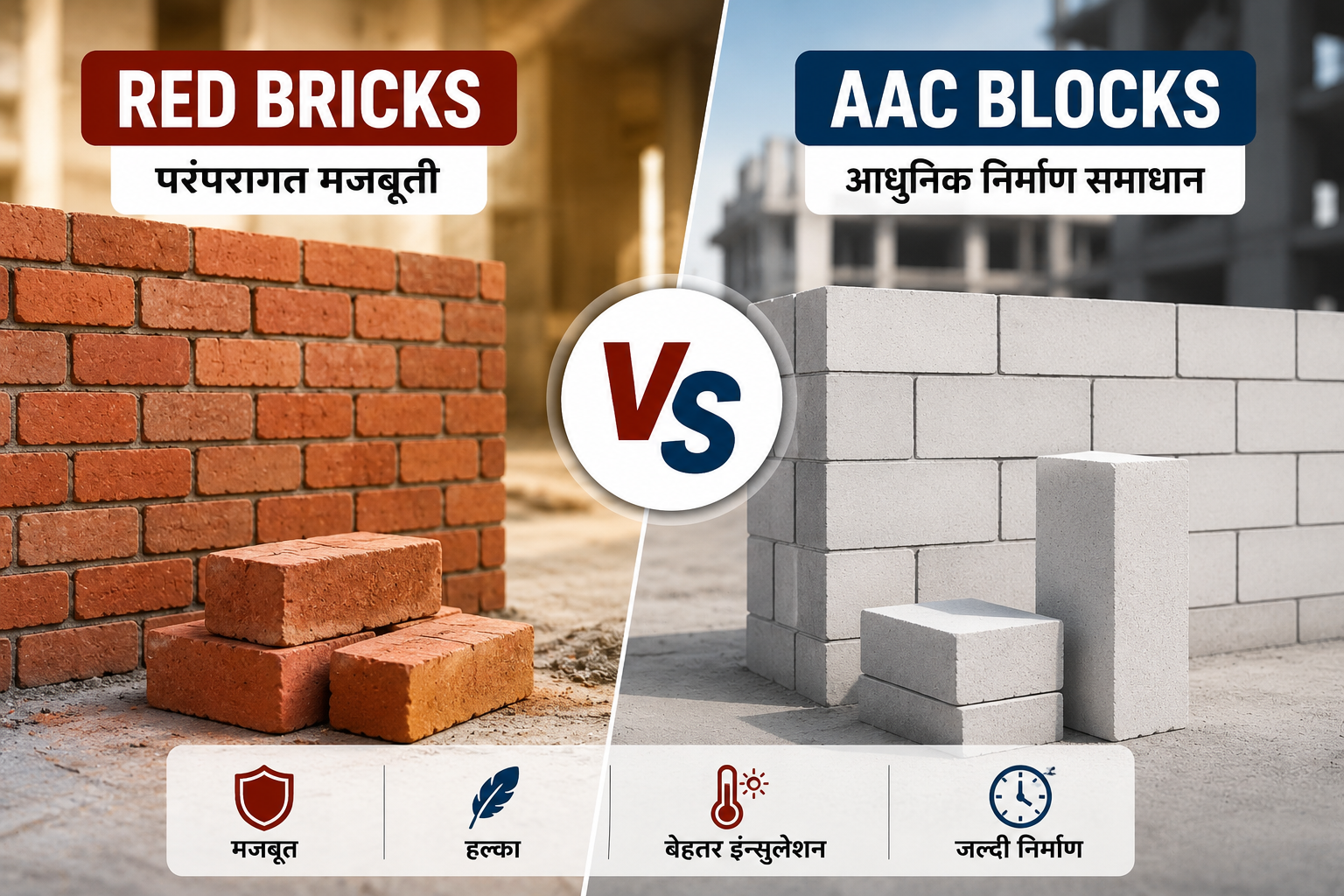 Red Bricks vs AAC Blocks